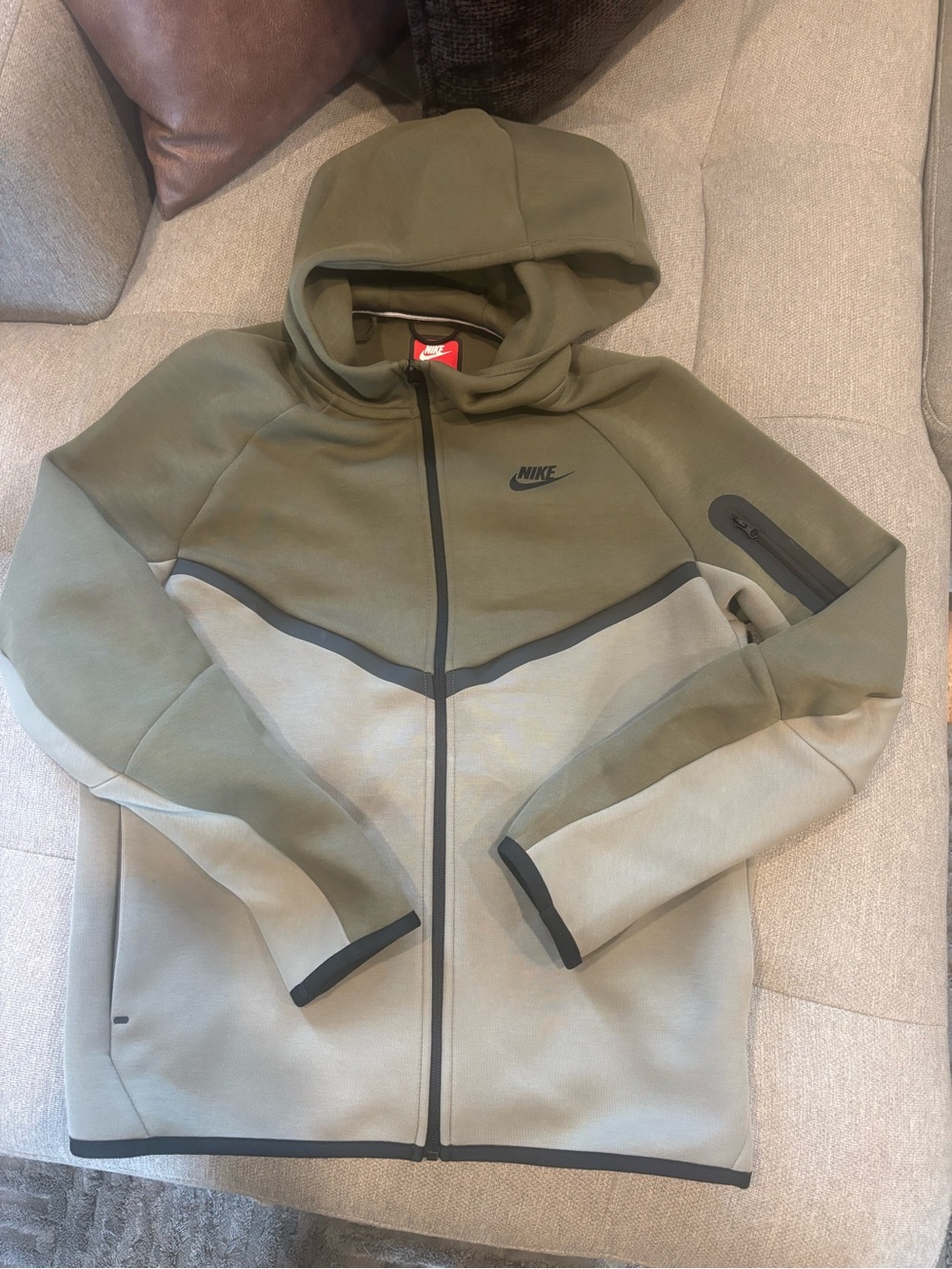 Nike Tech Full-Zip Hooded Sweatshirt